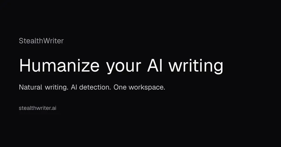 StealthWriter official preview image
