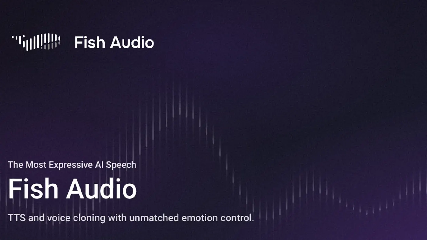 Fish Audio (Fish AI) image from its official website