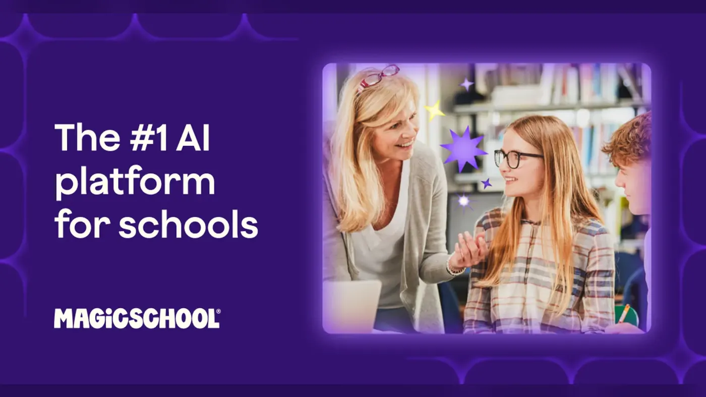MagicSchool (Magic School AI) image from its official website
