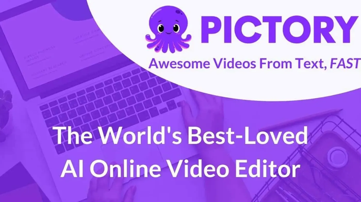 Pictory AI image from its official website
