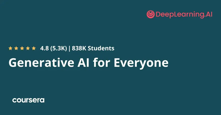 Generative AI for Everyone official preview image