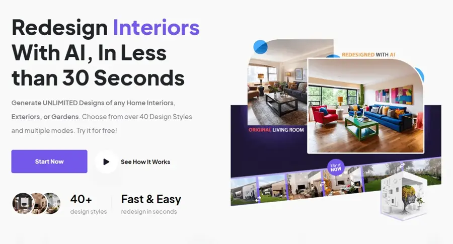 HomeDesignsAI official preview image